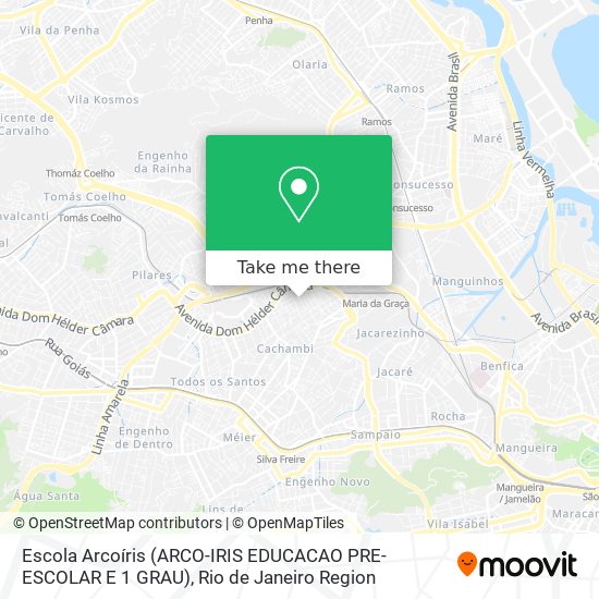 Escola Arcoíris (ARCO-IRIS EDUCACAO PRE-ESCOLAR E 1 GRAU) map