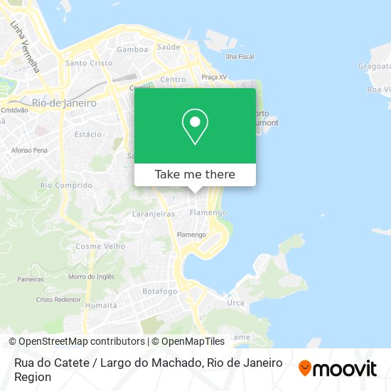 Rua do Catete / Largo do Machado map