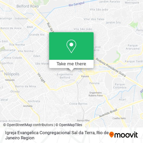 Igreja Evangelica Congregacional Sal da Terra map