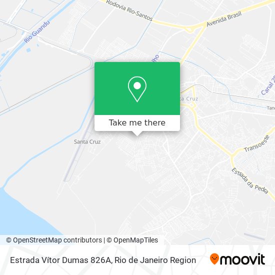 Estrada Vítor Dumas 826A map