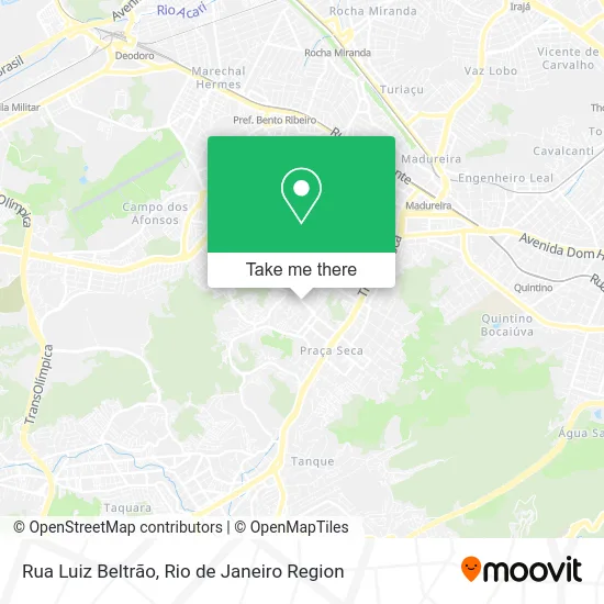 Rua Luiz Beltrão map