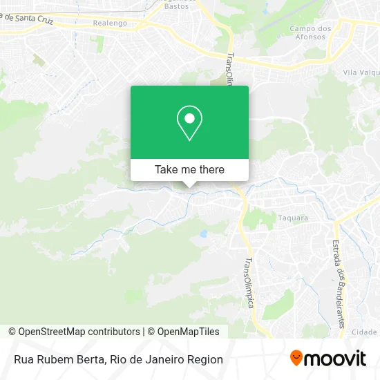 Rua Rubem Berta map