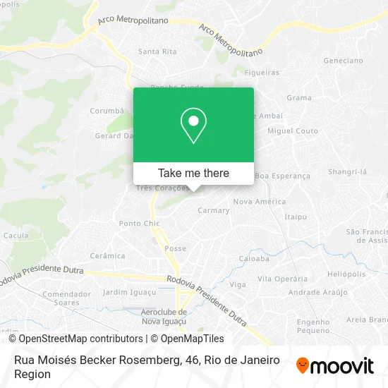 Rua Moisés Becker Rosemberg, 46 map