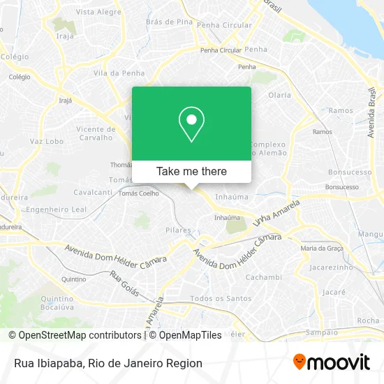 Rua Ibiapaba map