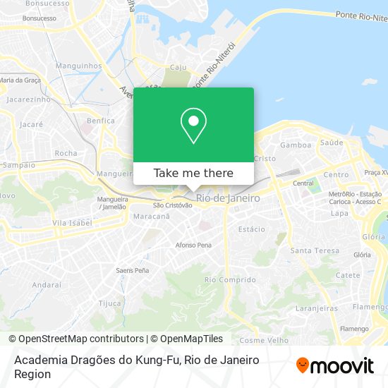 Mapa Academia Dragões do Kung-Fu