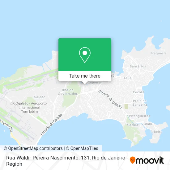 Rua Waldir Pereira Nascimento, 131 map