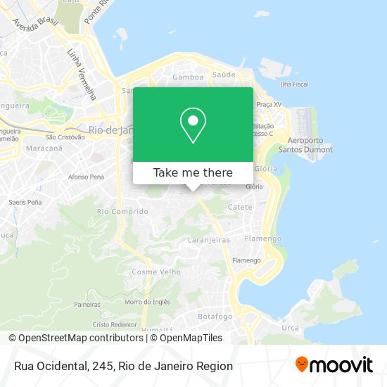 Rua Ocidental, 245 map