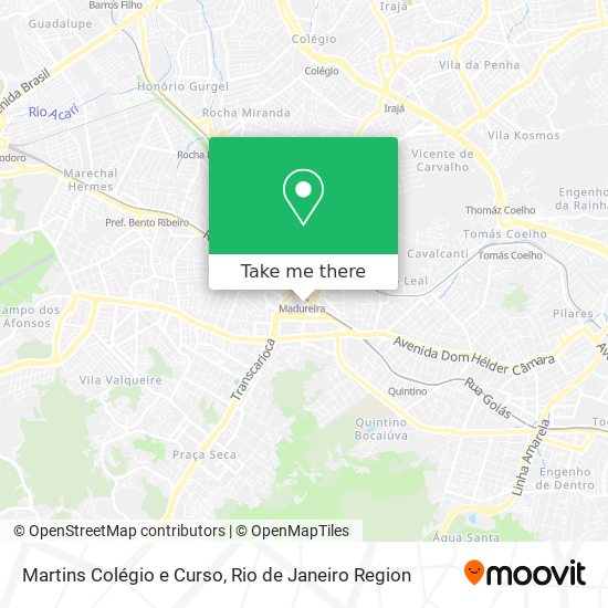 Martins Colégio e Curso map