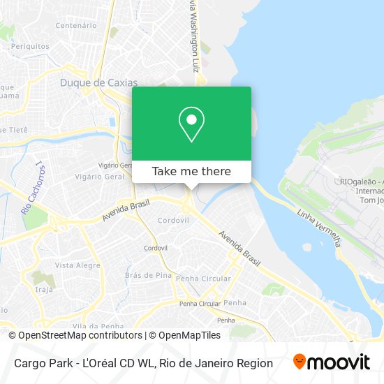 Mapa Cargo Park - L'Oréal CD WL