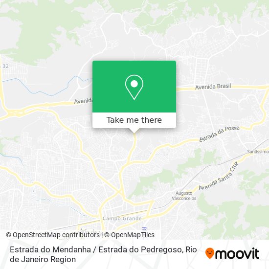 Estrada do Mendanha / Estrada do Pedregoso map