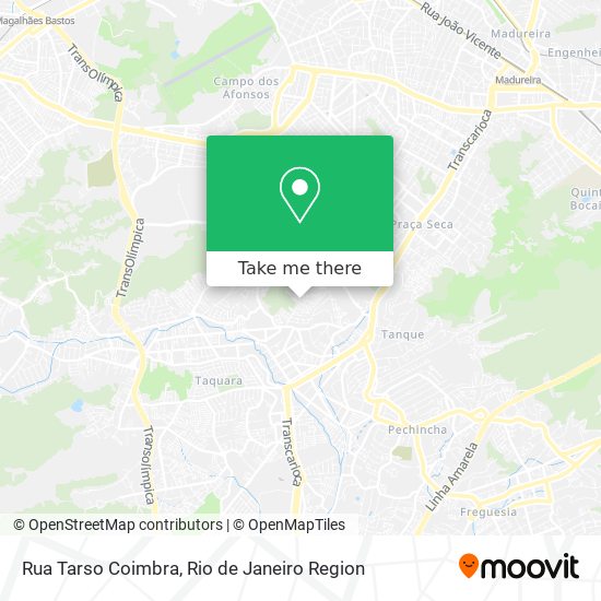 Rua Tarso Coimbra map