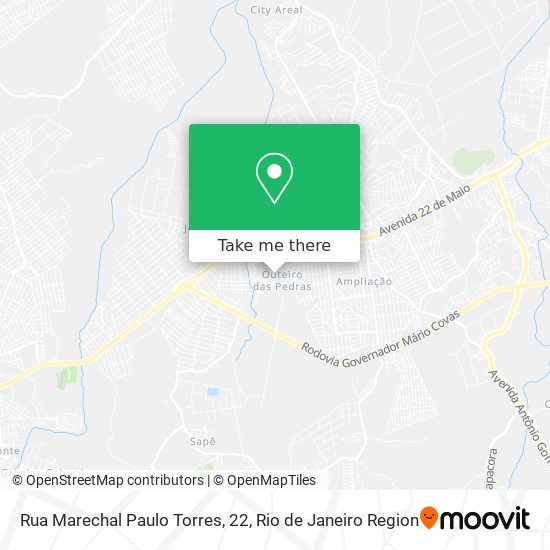 Rua Marechal Paulo Torres, 22 map