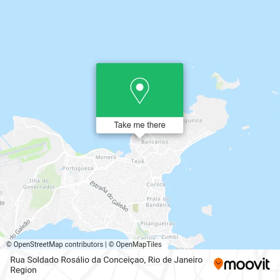 Rua Soldado Rosálio da Conceiçao map