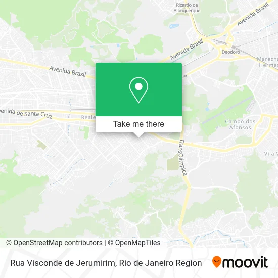 Rua Visconde de Jerumirim map