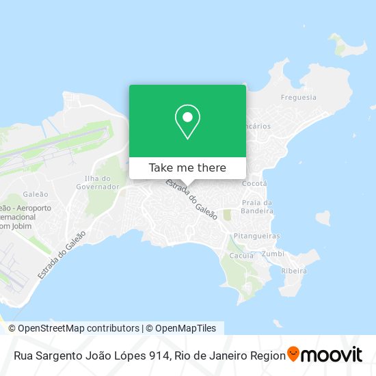 Mapa Rua Sargento João Lópes 914