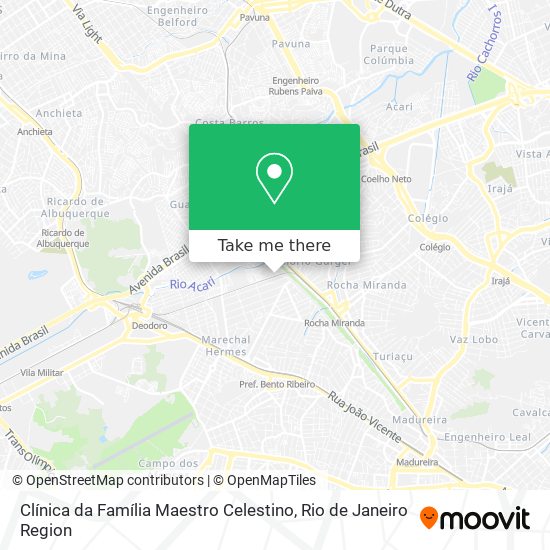 Clínica da Família Maestro Celestino map