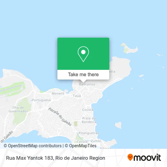 Rua Max Yantok 183 map