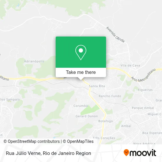 Rua Júlio Verne map