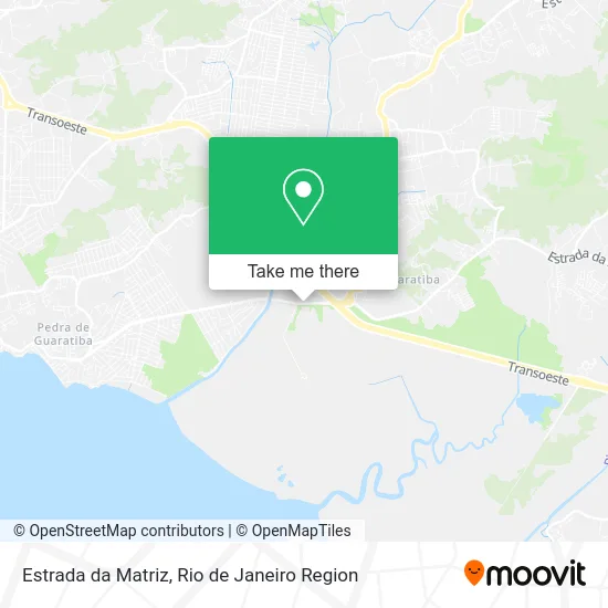 Estrada da Matriz map