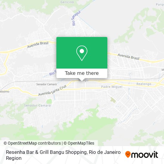 Resenha Bar & Grill Bangu Shopping map