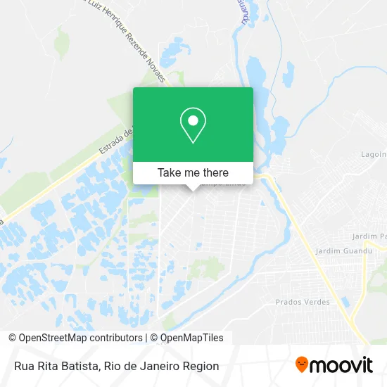 Rua Rita Batista map