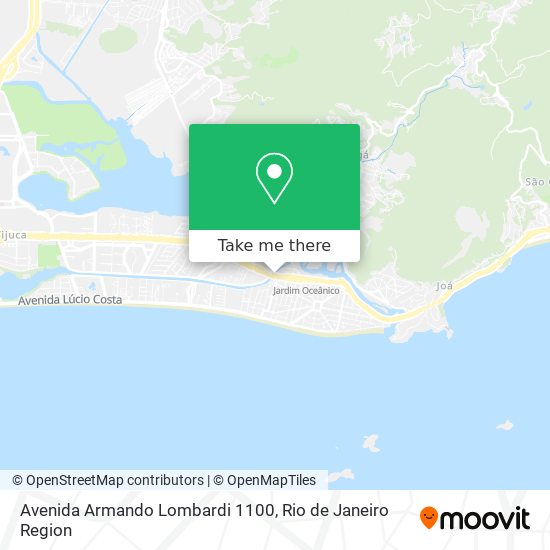 Avenida Armando Lombardi 1100 map
