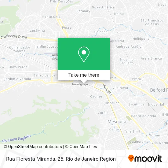 Rua Floresta Miranda, 25 map