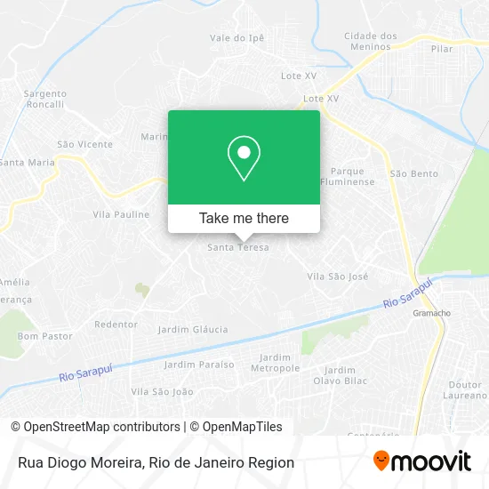Rua Diogo Moreira map