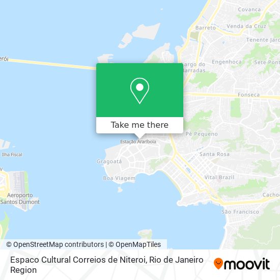 Espaco Cultural Correios de Niteroi map