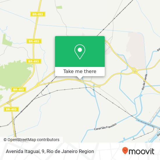 Mapa Avenida Itaguaí, 9