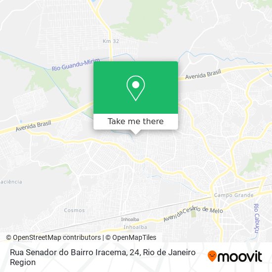 Rua Senador do Bairro Iracema, 24 map