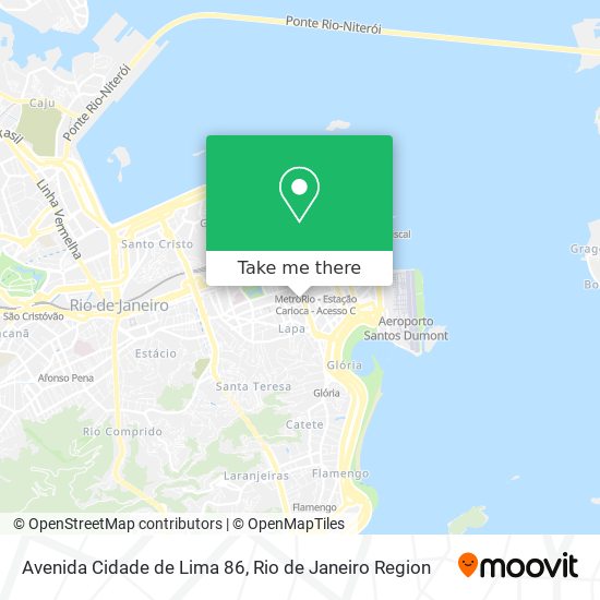 Avenida Cidade de Lima 86 map