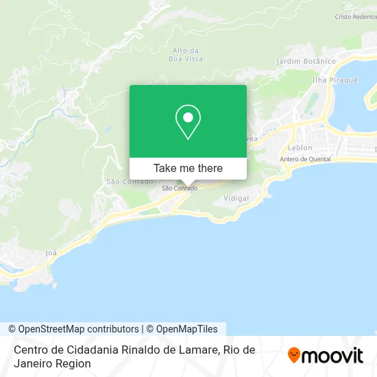 Centro de Cidadania Rinaldo de Lamare map