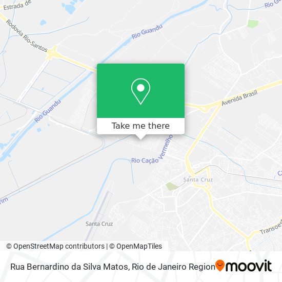 Rua Bernardino da Silva Matos map