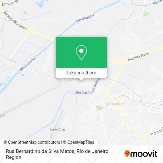 Rua Bernardino da Silva Matos map