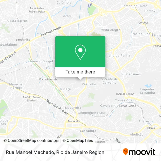 Rua Manoel Machado map