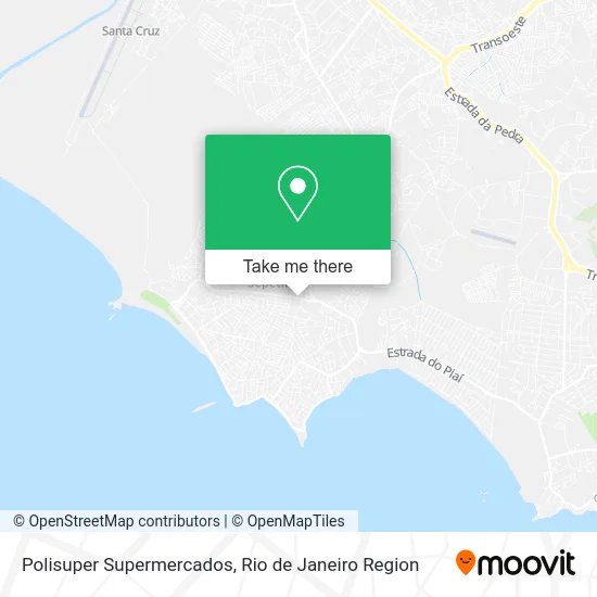 Polisuper Supermercados map