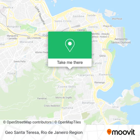 Geo Santa Teresa map