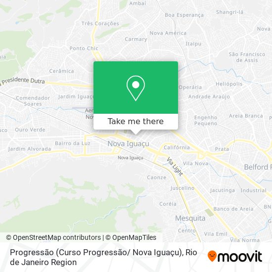 Progressão (Curso Progressão/ Nova Iguaçu) map