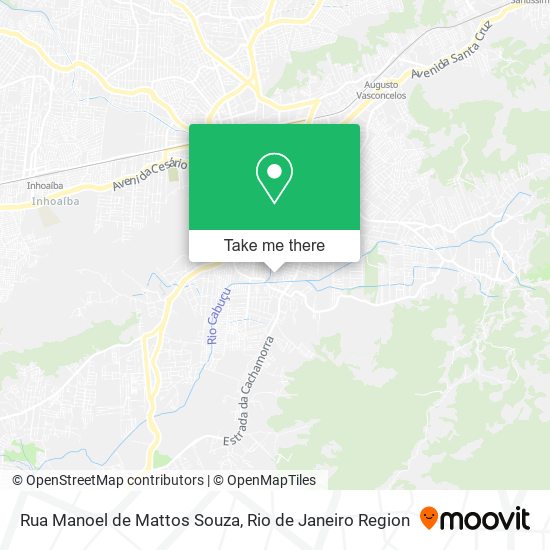 Rua Manoel de Mattos Souza map