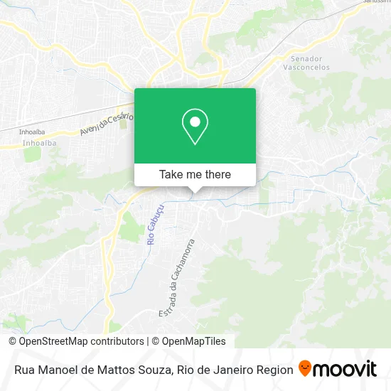 Rua Manoel de Mattos Souza map