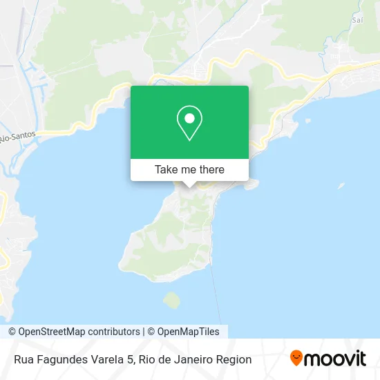 Rua Fagundes Varela 5 map