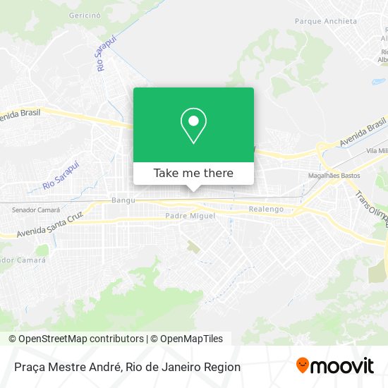 Praça Mestre André map