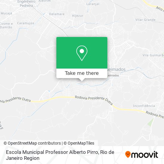 Escola Municipal Professor Alberto Pirro map