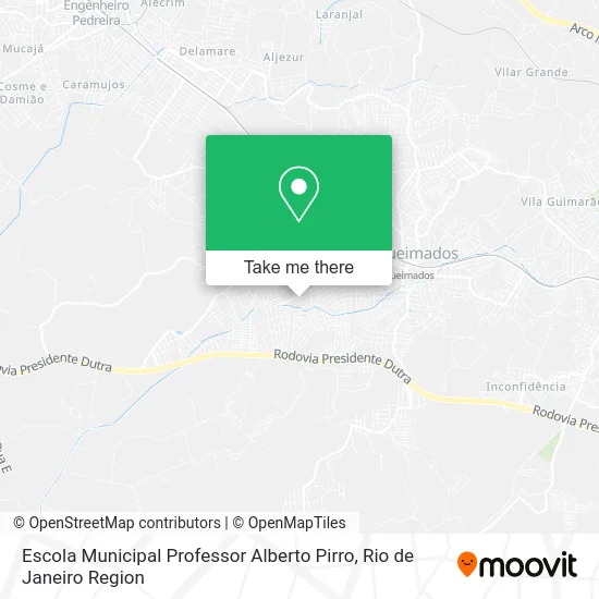 Escola Municipal Professor Alberto Pirro map