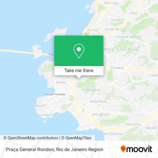 Praça General Rondon map