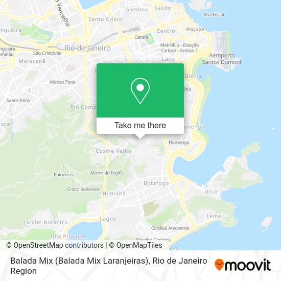 Balada Mix (Balada Mix Laranjeiras) map