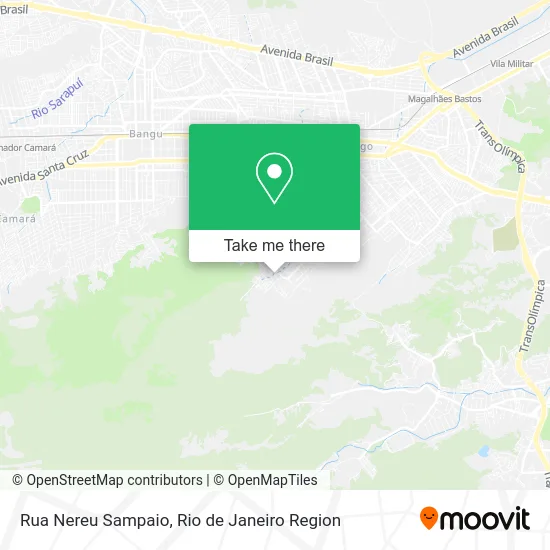 Rua Nereu Sampaio map