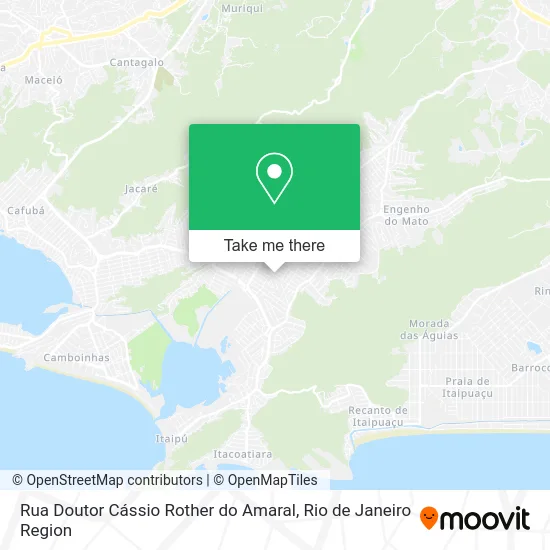 Rua Doutor Cássio Rother do Amaral map