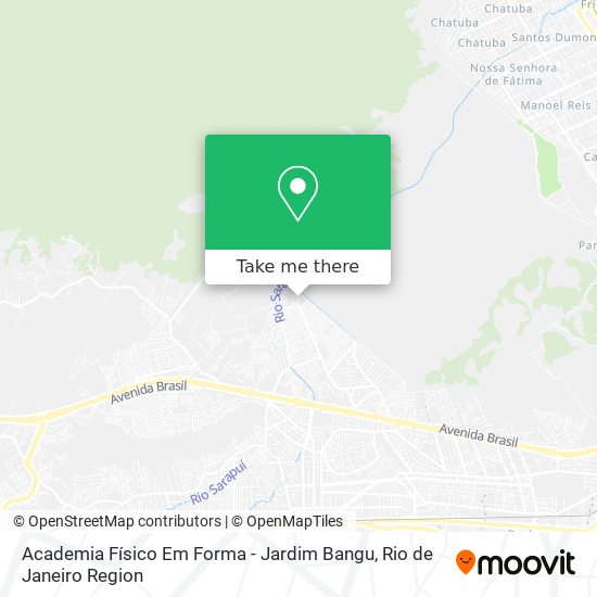 Academia Físico Em Forma - Jardim Bangu map